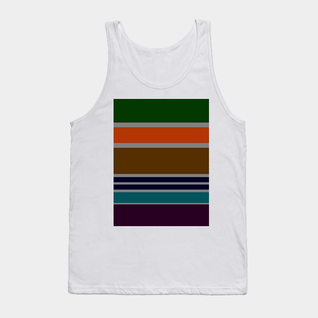 Autumnal Theme Tank Top by PSCSCo